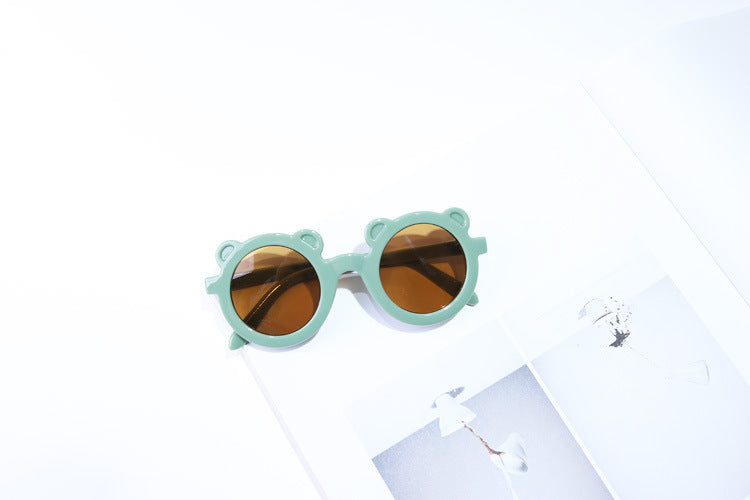 Cute Cartoon Bear Children's Anti-UV Sunglasses