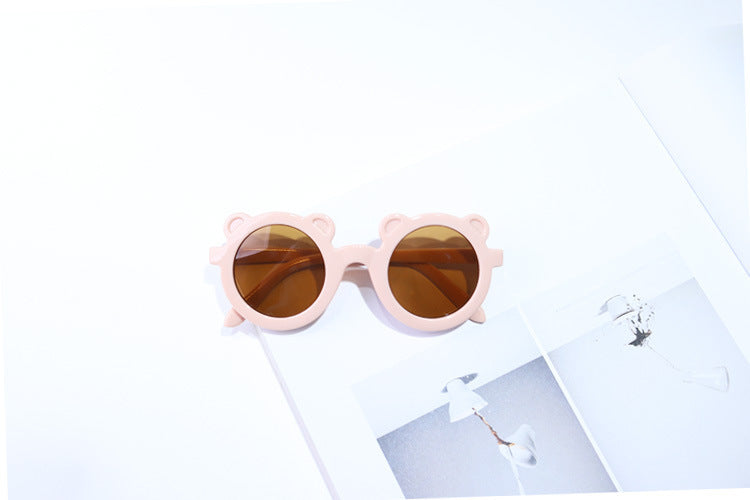 Cute Cartoon Bear Children's Anti-UV Sunglasses