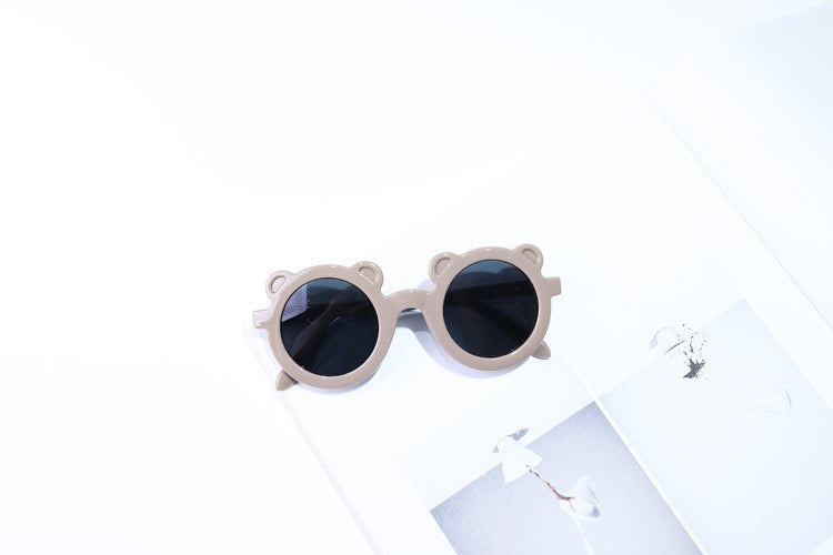 Cute Cartoon Bear Children's Anti-UV Sunglasses