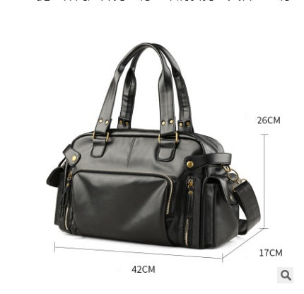 The new PU leather bag bag shoulder messenger bag bag handbag bulk bag tide