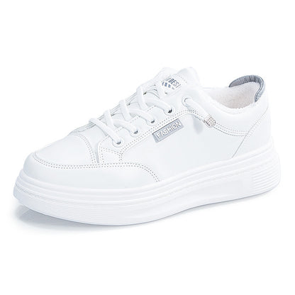 Students All Match Plus Velvet Platform Casual Ins Board Shoes Women